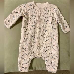 Petit Bateau Quilted Coveralls